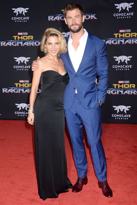 Ragnarok' premiere in los angeles. Elsa Pataky and Chris Hemsworth - "Thor: Ragnarok" Premiere in Los Angeles 10/10/2017