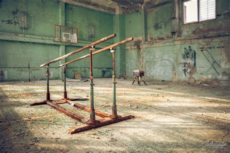 Workout Taken In An Abandoned Gym In Prypjat Chernobyl Flickr