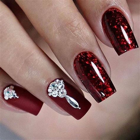 23 Best Red Nails Ideas Aray Blog For Chic Women Red Nails Wedding