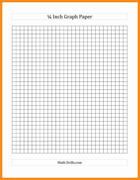 Printable 1 Inch Graph Paper All Graph Papers A Available As Free