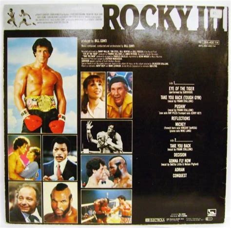 Rocky Iii Original Motion Picture Soundtrack Record Lp Emi 1982