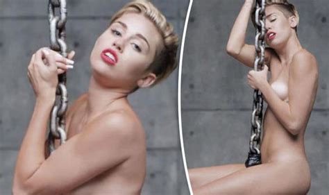 Miley Cyrus Speaks Out On Naked Wrecking Ball Video Music