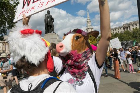 Record 12000 Vegan Activists Take Part In London Animal Rights March