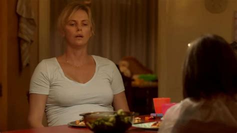 Charlize Theron Undergoes Major Make Under To Portray Exhausted Mom In Tully See The
