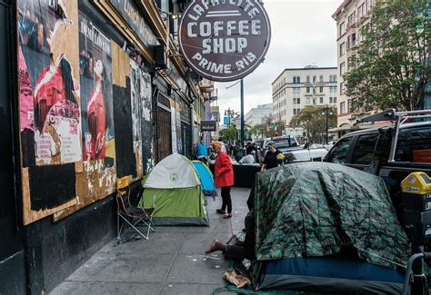 Overcrowding On San Franciscos Tenderloin Streets A Bad Scene Getting Worse In The