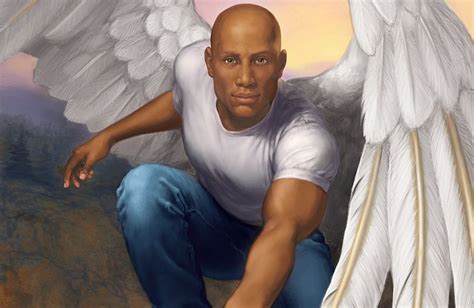 African American Male Guardian Angel