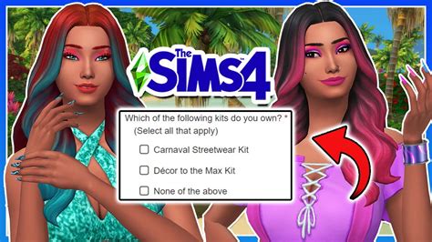New Survey 2 Kits Coming Soon Sims 4 April 2022 Youtube