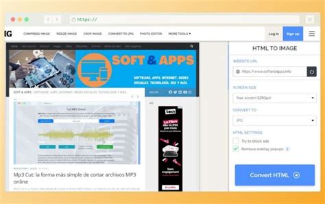 Html To Image Convertir P Ginas En Im Genes O Svg