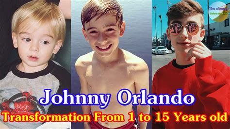 Johnny Orlando Transformation From 1 To 15 Years Old Youtube