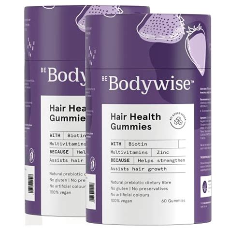 buy bodywise complete skin and hair nourishment kit vitamin c skin gummies and biotin hair
