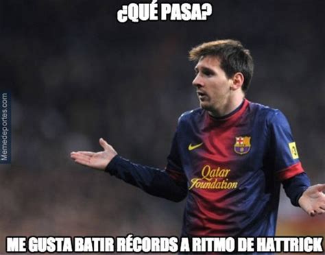 Memes Del Récord De Messi Futbol Sapiens