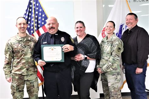 Fort McCoy police officer receives medal for heroic rescue effort while