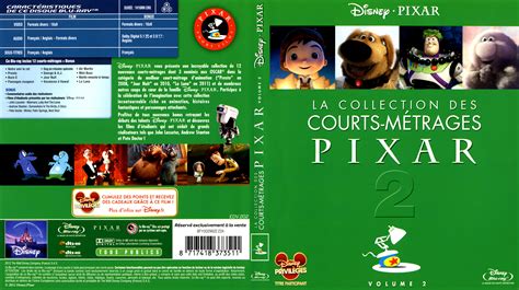 Jaquette Dvd De La Collection Des Courts Métrages Pixar 2 Blu Ray Cinéma Passion