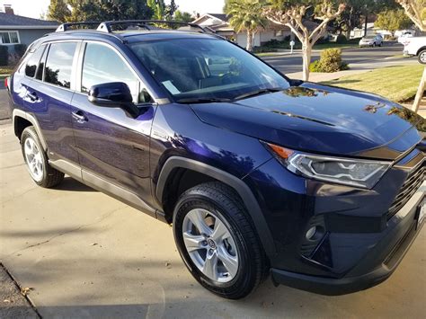 Here She Is 2021 Rav4 Xle Hybrid In Blueprint Rrav4club