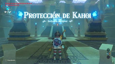 La Prueba De La Isla Y Santuario De Kahoi En Zelda Botw