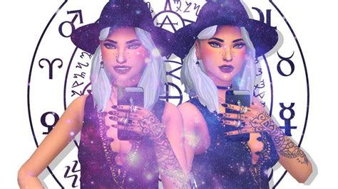 Modern Witch Sims 4 Create A Sim Youtube Vrogue