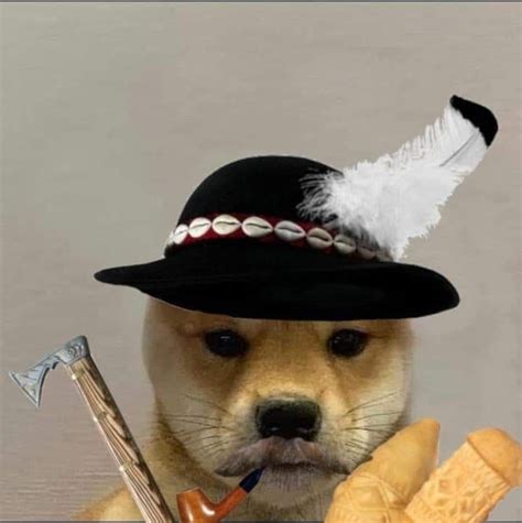 Dog Hat Meme Pin Na Dog In Hat Meme Ganrisna