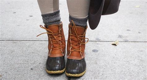 Duck Boot Outfit Ideas How To Wear Duck Boots Shefinds