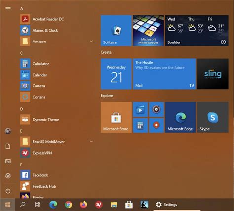 How Can I Improve The Look Of The Start Menu In Win10 Ask Dave Taylor