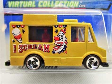 HOT WHEELS ICE CREAM TRUCK WITH I SCREAM GRAPHICS NEW IN 2000 PACKAGE