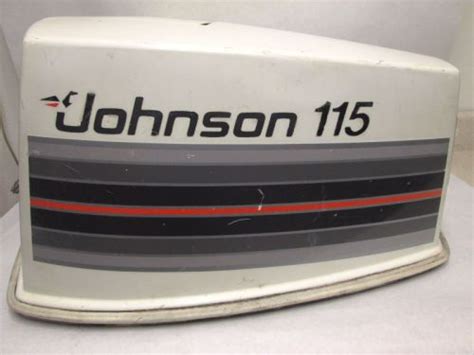 Sell 99 15 Hp Johnson Evinrude Omc Outboard Side Lower Bottom Cowl Cowling 0438024 In Ely