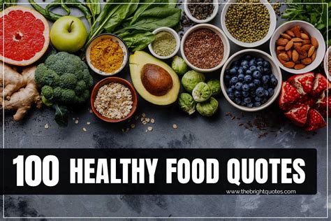 100 best healthy food quotes captions and sayings for instagram the bright quotes