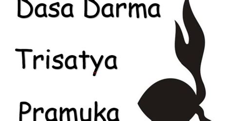 Tri Satya Dan Dasa Dharma Pramuka Harus Anda Ketahui