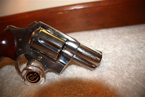 Colt Detective Spl 38 2 Nickel W Bobbed Hamme For Sale