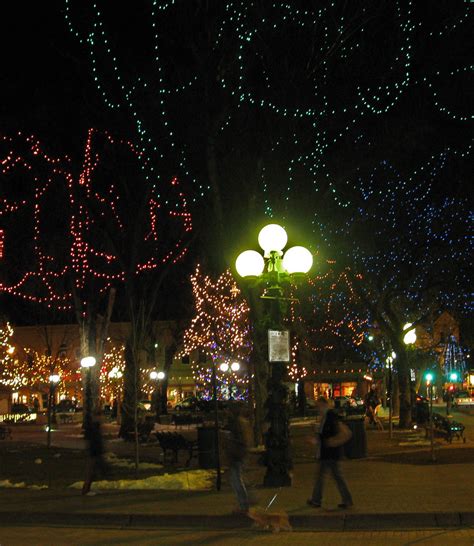 Plaza Christmas Lights Santa Fe New Mexico Nm The Plaz Flickr