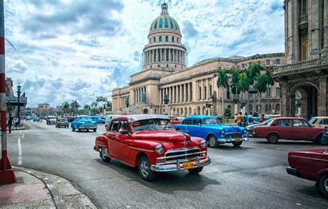 Wallpaper Auto The City Cuba Cuba Havana Images For Desktop