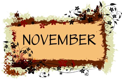 Those Who Born In November Clip Art Library