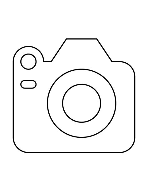 Select from 35970 printable crafts of cartoons, nature, animals, bible and many more. Camera Coloring Page - Coloring Home