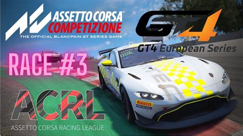 Assetto Corsa Competizione GT4 Festival Day 2 Race 3 Laguna