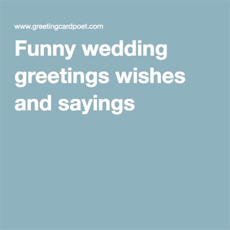 Funny Wedding Wishes Marriage Messages Sayings And Greetings