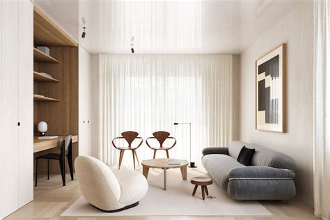 This Sophisticated Interior Celebrates Chic Minimalism And Iconic