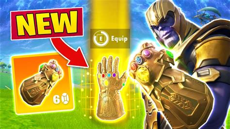 Fortnite How To Become Thanos Every Game Infinity Gauntlet Gameplay
