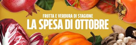 Frutta E Verdura Di Stagione La Spesa Di Ottobre