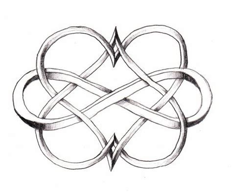 Celtic Heart Knot Tattoos For Daughters Infinity Tattoos Matching
