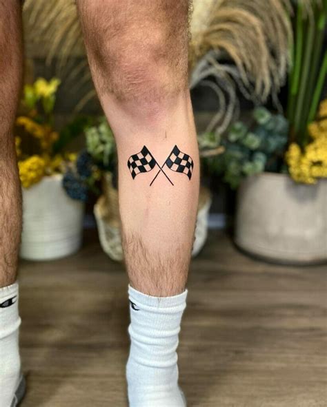 101 Best Race Flag Tattoo Ideas That Will Blow Your Mind Outsons