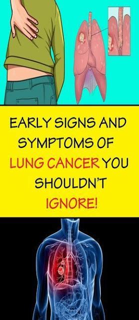 These problems are called paraneoplastic syndromes. WATCH OUT: EARLY SIGNS AND SYMPTOMS OF LUNG CANCER YOU ...
