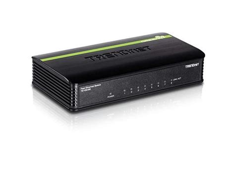 8port Unmanaged 10100 Mbps Greennet Ethernet Desktop Switch Te100s8 8 X 10100 Mbps Ethernet