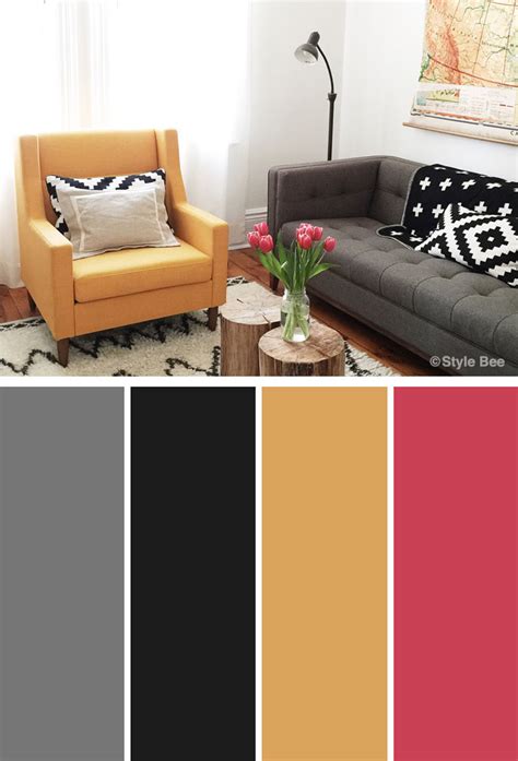 What Color Goes With Dark Gray Furniture