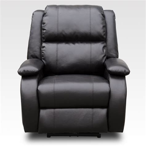 Recliner chair for living room massage recliner sofa reading chair winback single sofa home theater seating modern reclining chair easy lounge with pu leather padded seat backrest. AC Pacific Bonded Leather Reclining Massage Chair ...