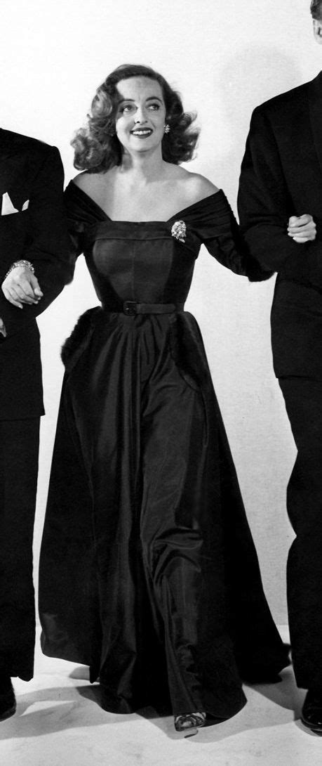 Bette Davis In All About Eve Costume By Edith Head Hollywood Fashion