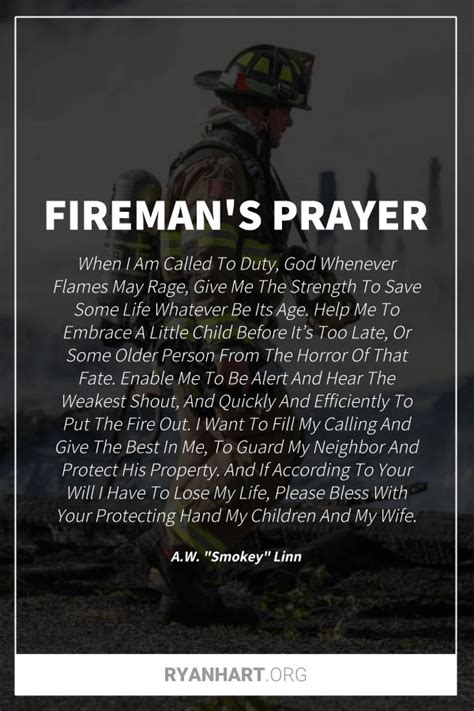Pin On Firemans Prayer