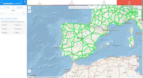 El Nuevo Mapa De Carreteras Interactivo De Michelín