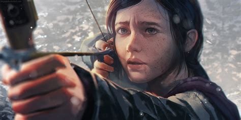 Ellie The Last Of Us Game Character Artwork Hd Games 4k Wallpapers Images Backgrounds