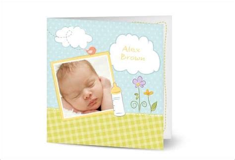 20 Baby Thank You Cards Free Printable Psd Eps Indesign Format
