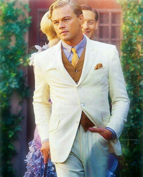 jay gatsby groom style style single breasted suit jacket