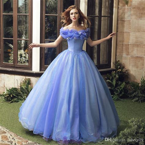 For dessert we both ate chocolate cake topped with fresh cream. Cinderella Blue Wedding Dresses Cosplay Girls Party Gowns ...